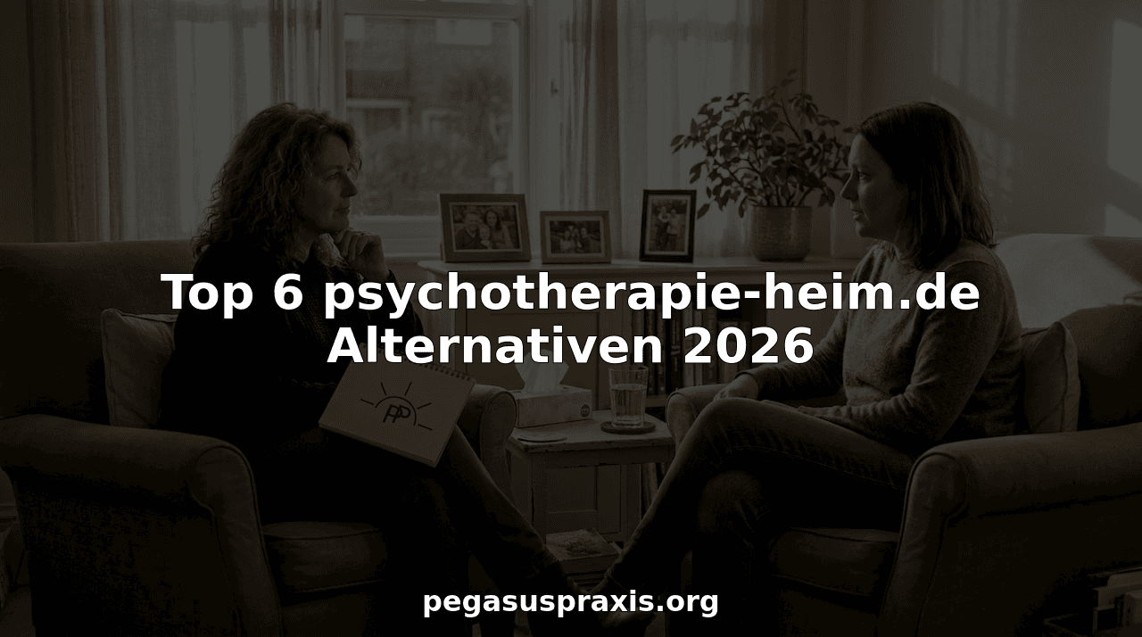 Top 6 psychotherapie-heim.de Alternativen 2026