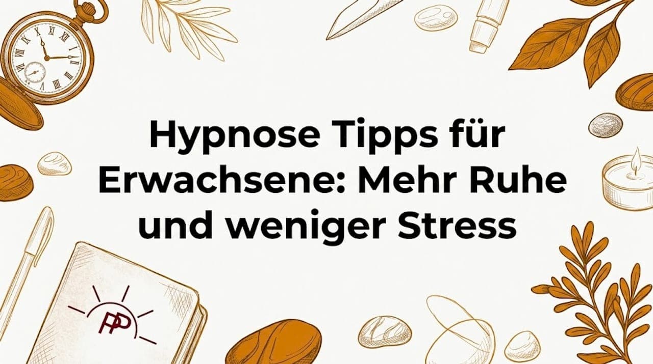 Hypnose Tipps für Erwachsene: Mehr Ruhe und weniger Stress