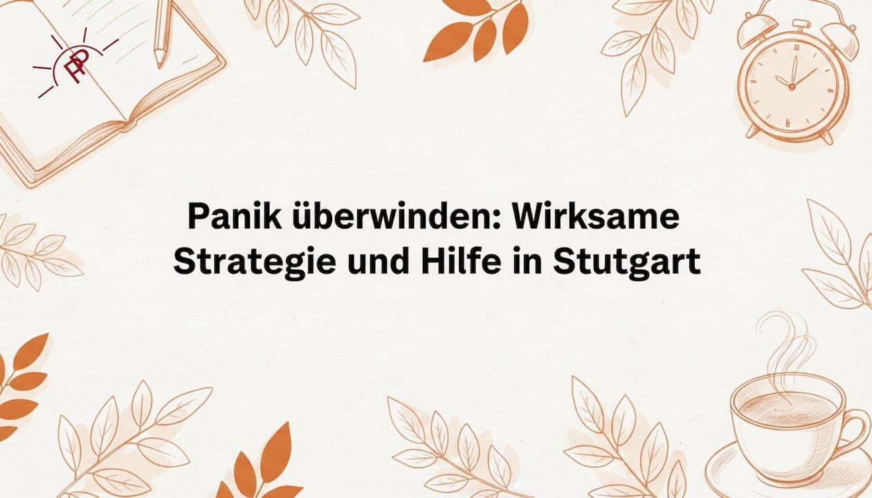 Panik überwinden: Wirksame Strategien und Hilfe in Stuttgart
