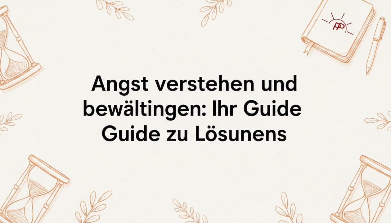 Angst verstehen und bewältigen: Ihr Guide zu Lösungen