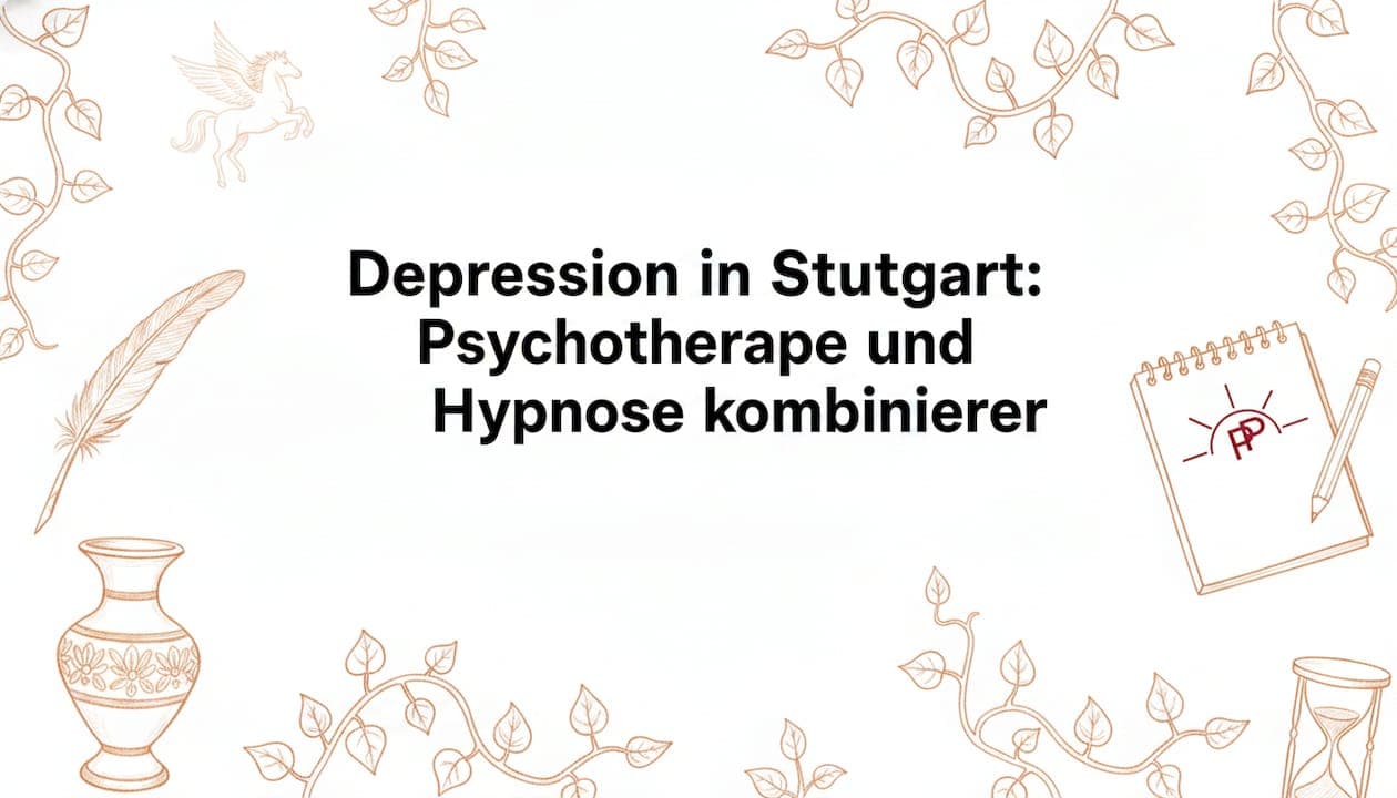 Depression in Stuttgart: Psychotherapie und Hypnose kombinieren